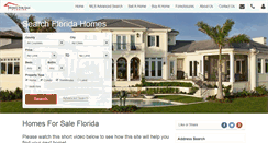 Desktop Screenshot of homesforsaleflorida.net